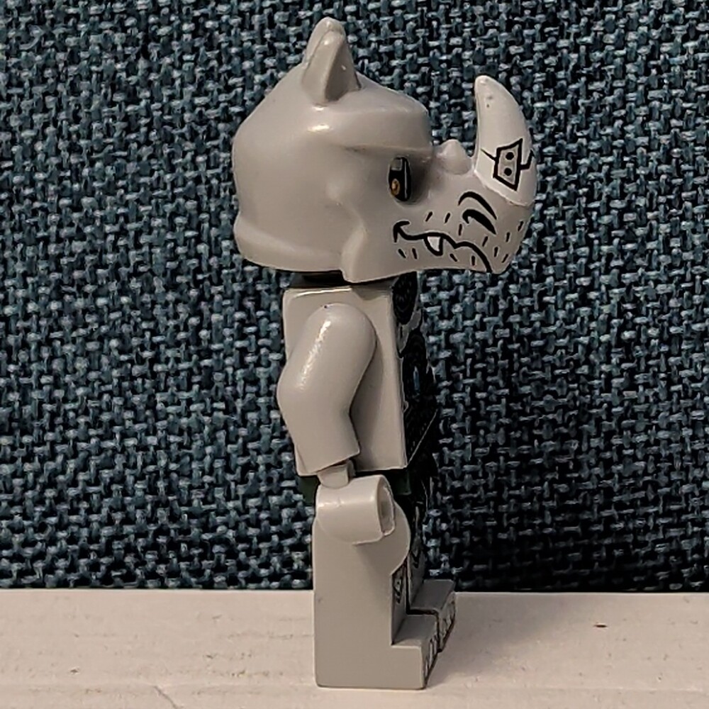 LEGO Legends of Chima RINONA Minifigure | Rhino Tribe loc060 | Retired 70131 - Picture 5 of 16
